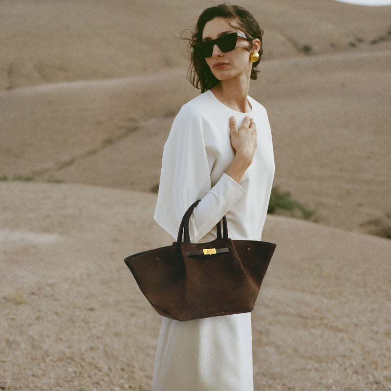 The Midi New York Mocha Suede