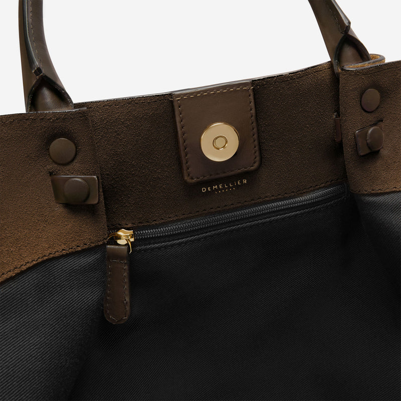 The Midi New York Mocha Suede