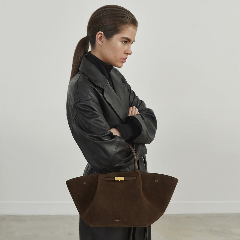 The Midi New York Mocha Suede