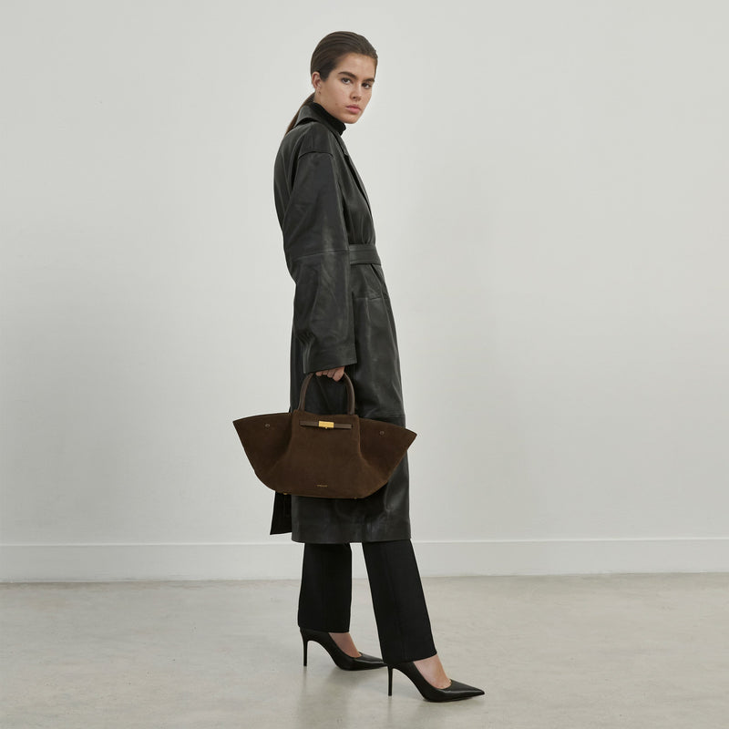 The Midi New York Mocha Suede