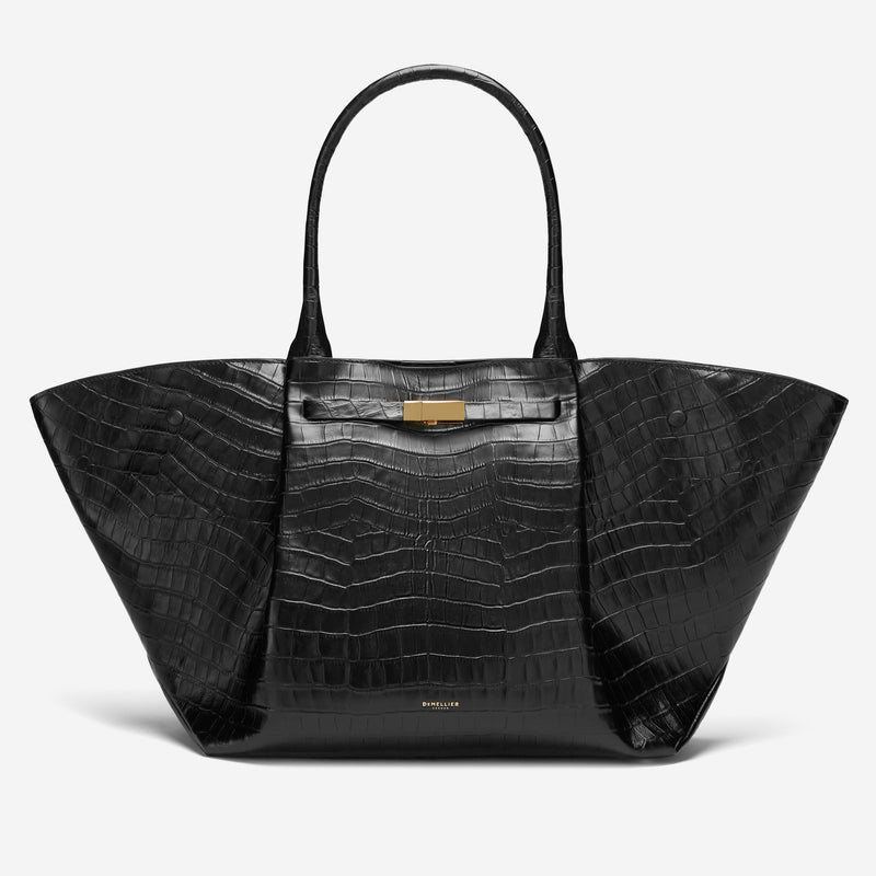 The New York Black Croc-Effect